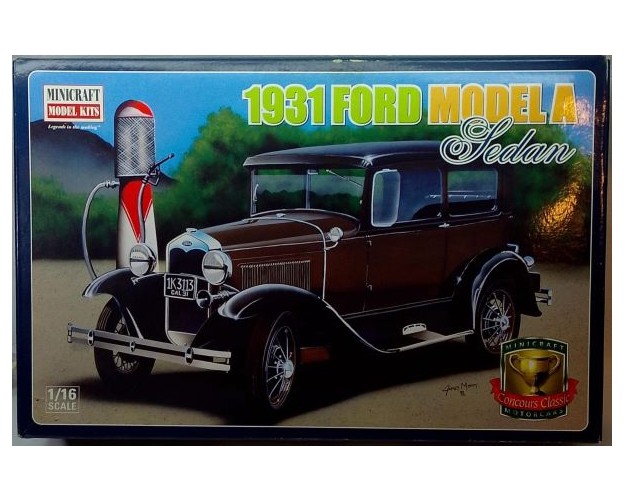 1931 FORD MODEL A SEDAN - 1/16