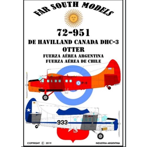 DE HAVILLAND CANADA DHC-3 "OTTER" - FUERZA AÉREA ARGENTINA - FUERZA AÉREA DE CHILE