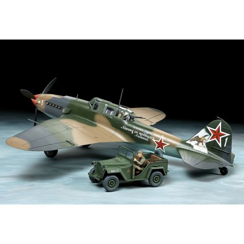 1/48 ILYUSHIN IL-2 & GAZ-67B