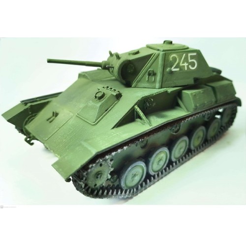 T-70 TANQUE LIGERO SOVIÉTICO