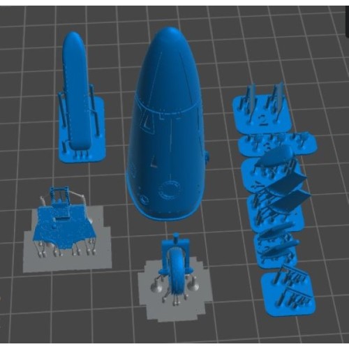 Douglas A4-ar Conversión p/kit A4-m de Hasegawa