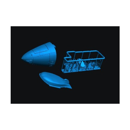 Douglas A4-B Set de Nariz, radomo y Antenas 1/72