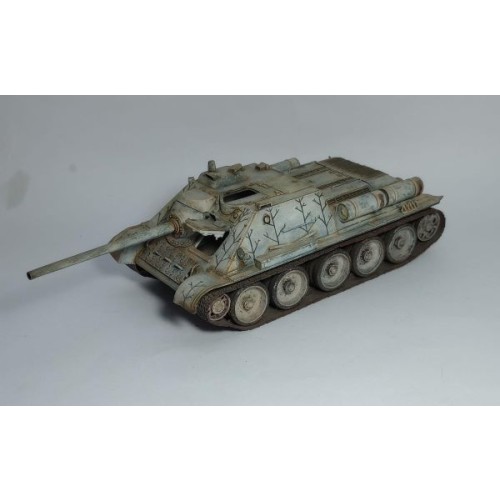 SU-85 CAÑÓN AUTOPROPULSADO URSS IIGM