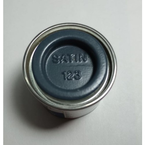 No 123 Extra Dark Sea Grey Satin