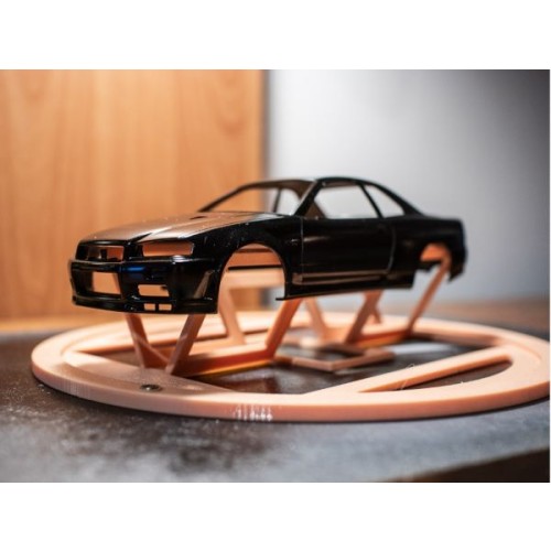 BASE GIRATORIA PARA PINTAR AUTOS 1/24