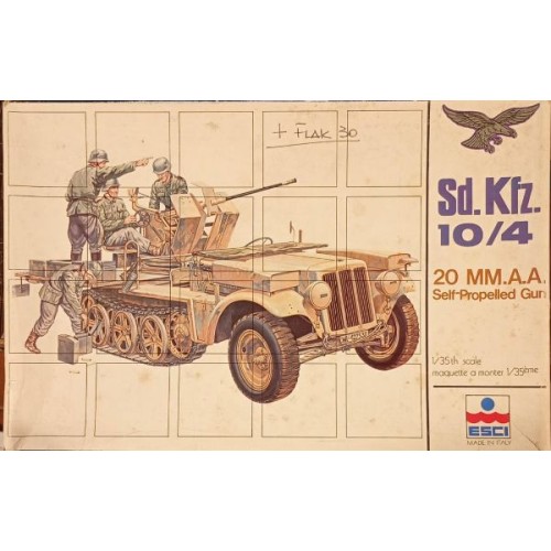 Sd.Kfz.10/4 - 20mm A.A.Self-Propelled Gun