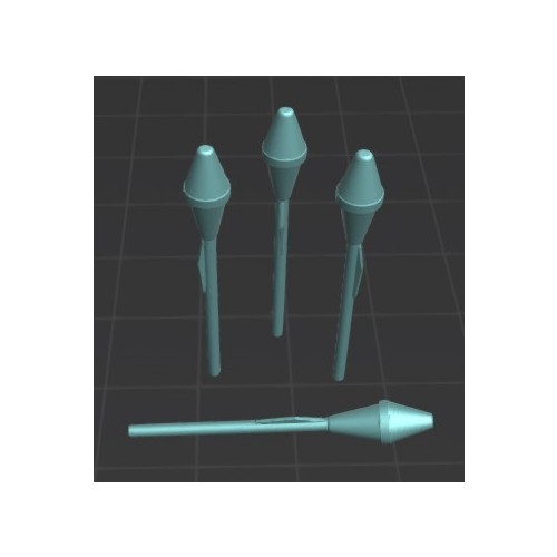 Lanzagranadas Antitanque PANZERFAUST (x4)