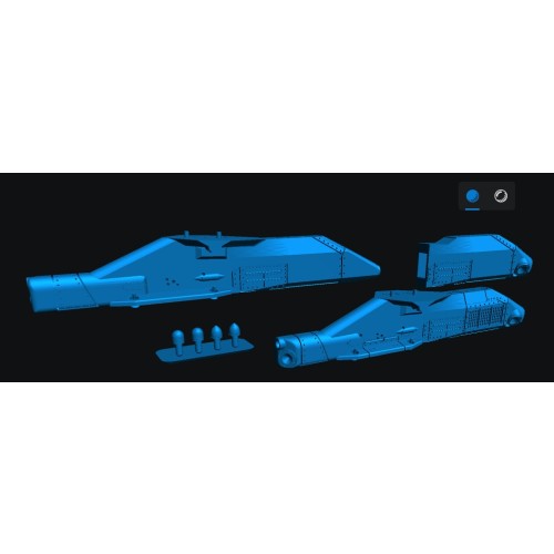 Pilones Terma F-16 A MLU (PIDS + / ECIPS+) - 1/48