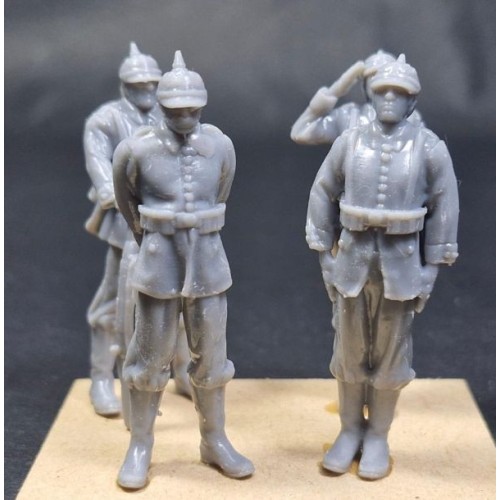 WWI Oficiales alemanes (4 figuras)