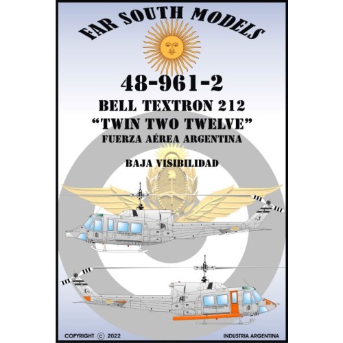 BELL 212 TWIN TWO TWELVE - EA / FAA - 1/48