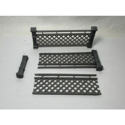 Reja de plaza (3 tramos)