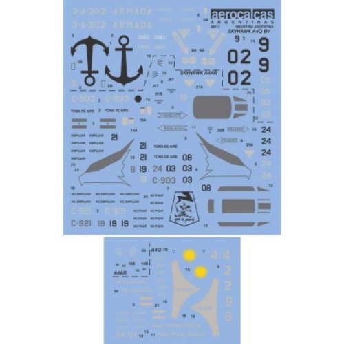 Skyhawk A4Q Baja Visibilidad Naval *** Fightinghawk A4AR FAA (48012)