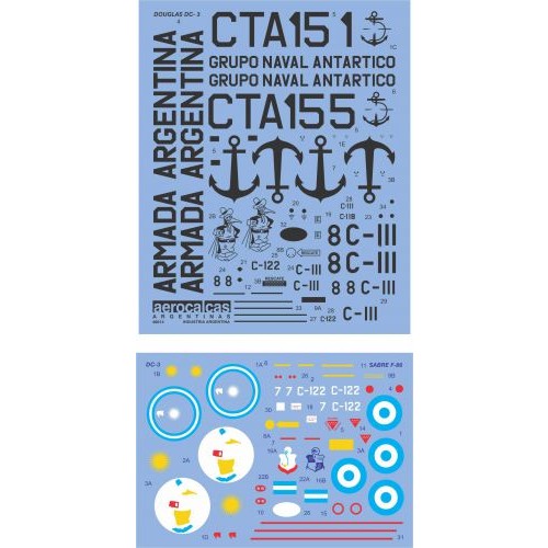 Sabre F-86 F 40 *** DC-3 Armada (48014)