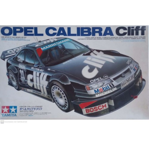 OPEL CALIBRA CLIFF ESCALA 1/24 TAMIYA