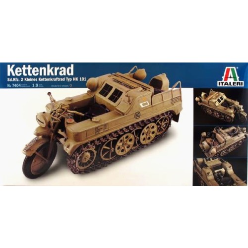 KETTENKRAD Sd.Kfz. 2 Kleines Kettenkraftrad Typ ESCALA 1/9 HK 101