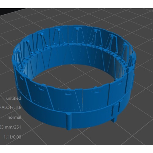 Tobera Mirage III / V Salida motor Atar 9 C p/kit Italeri / Esci