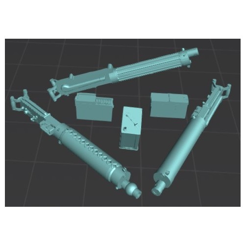 Ametralladora Vickers.303 (x6)