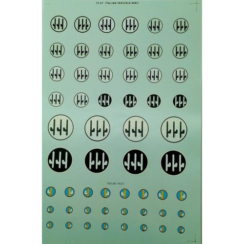 ITALIAN INSIGNIA WWII WING & FUSELAGE