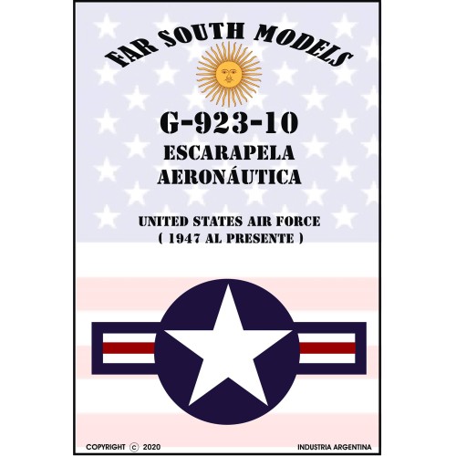 USAF - 1947 al PRESENTE- Escarapelas Aeronuaticas