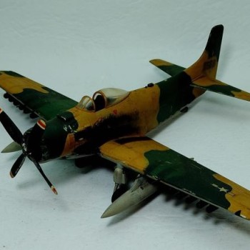 A-1H SKYRAIDER - USAF - VIETNAM - 1/72