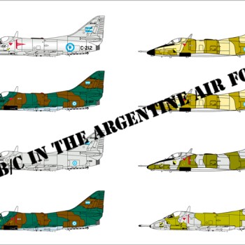 A-4 B/C En la Fuerza Aerea Argentina