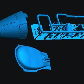 Nariz Antenas y Radomos (P/Trumpeter) - Douglas A4-Q