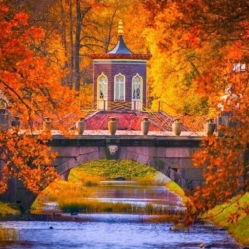 PARK OF PUSHKIN, RUSSIA