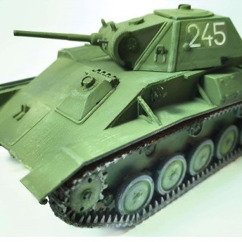 T-70 TANQUE LIGERO SOVIÉTICO
