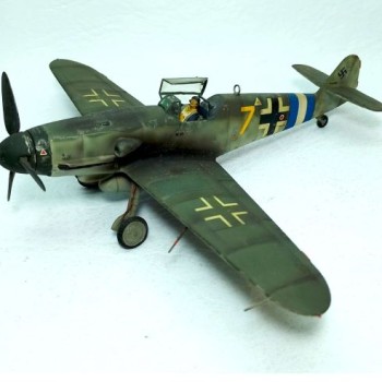 MESSERCHMITT BF-109 G-10 / 7 AMARILLO 1/48