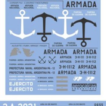 Corsair F4U-5NL *** Skyhawk A4Q *** Alouette *** Puma Prefectura *** Mirage 3EA Finger (48901)