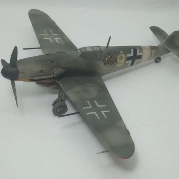 MESSERCHMITT BF-109 G / 9 BLANCO - 1/48