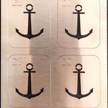 ESTÉNCIL ANCLAS NAVALES 25mm