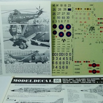 ROYAL NAVY - FALKLANDS SEA HARRIER -SEA KING - RAF LIGHTNING