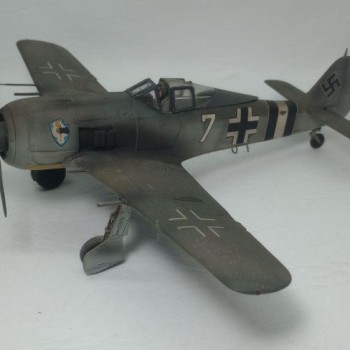 FOCKE-WULF FW190 A - 7 BLANCO - 1/48