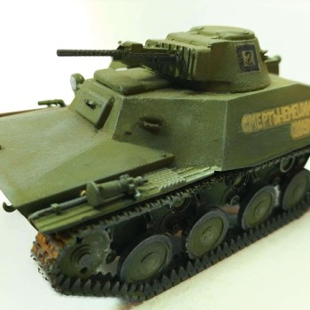 T-40 TANQUE LIGERO ANFIBIO SOVIÉTICO