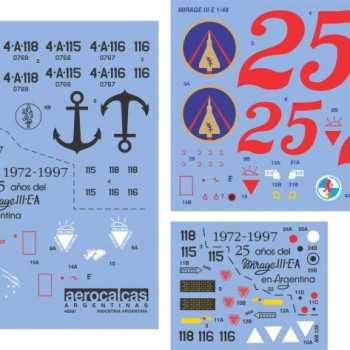 Mirage III E 25 aniv *** Aeromacchi MB 339 (48001)
