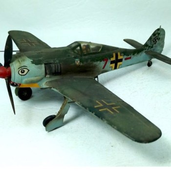 FOCKE-WULF FW-190 A - 7 ROJO - 1/48