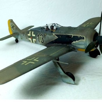 FOCKE-WULF FW-190 A-3 - HANS HAHN - JG2 - 1/48