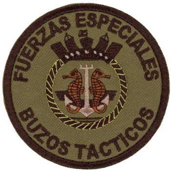 PARCHE "FUERZAS ESPECIALES - BUZOS TÁCTICOS"