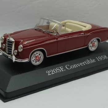 MERCEDES BENZ 220SE CONVERTIBLE 1958