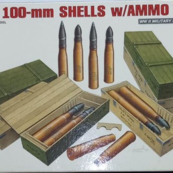 Soviet 100mm Shells w/ Ammo Boxes