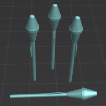 Lanzagranadas Antitanque PANZERFAUST (x4)