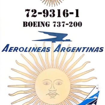 BOEING 737-200 AEROLÍNEAS ARGENTINAS