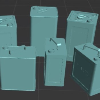 Bidón Flimsy (endeble) Británico (x6)