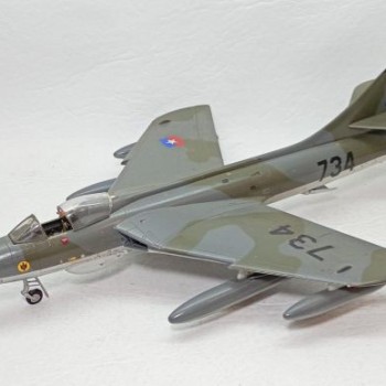 HAWKER HUNTER MK.71 -FUERZA AÉREA DE CHILE - 1/48
