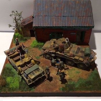 DIORAMA: LA WEHRMACHT EN FRANCIA - 1944