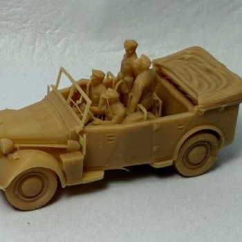 Horch 901 con Rommel
