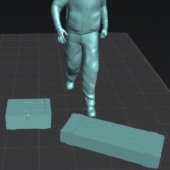 Cajas de munición WWII de madera (x2)