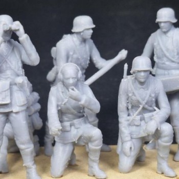 Artilleros de PACK 40 (6 figuras)