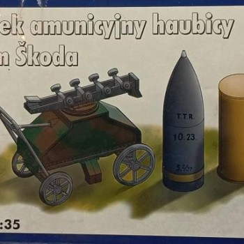 WOZEK AMUNICYJNI HAUBICY 42CM SKOD